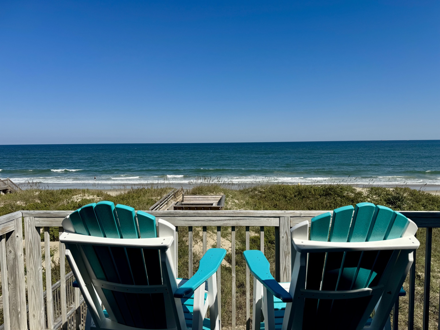 Oceanfront view from Starfish Wishes deck